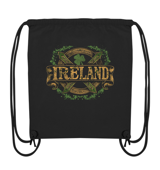 Ireland "Shamrock / Crest II"  - Organic Gym-Bag