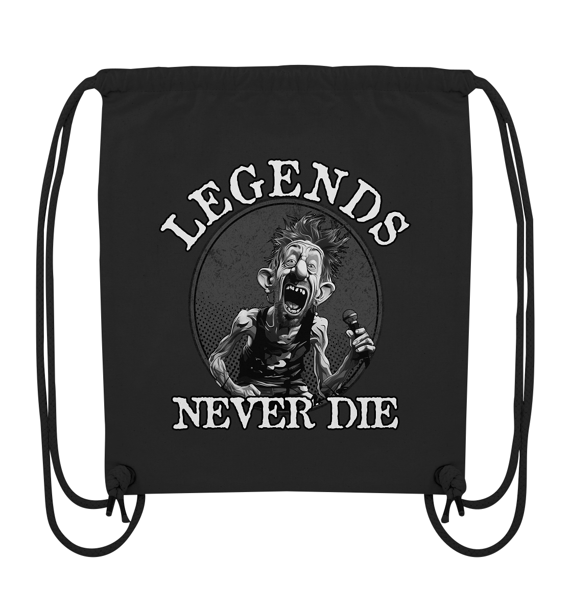 Legends Never Die - Organic Gym-Bag