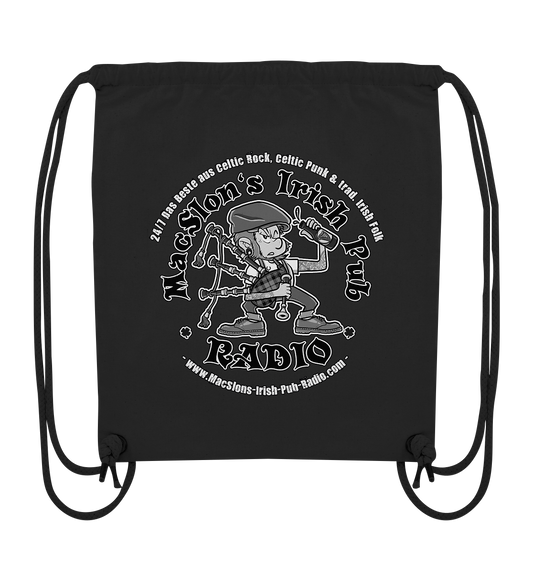 MacSlon's Radio "24/7 - Classic Logo"  - Organic Gym-Bag