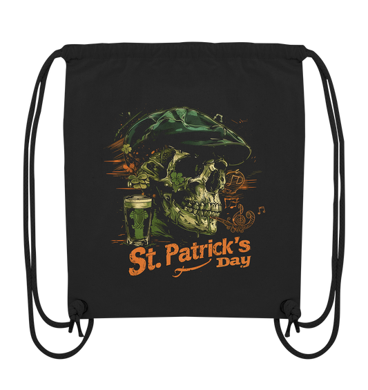 St. Patrick's Day "Flatcap / Skull I" - Organic Gym-Bag