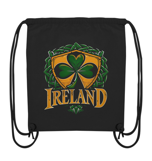 Ireland "Shamrock / Crest"  - Organic Gym-Bag