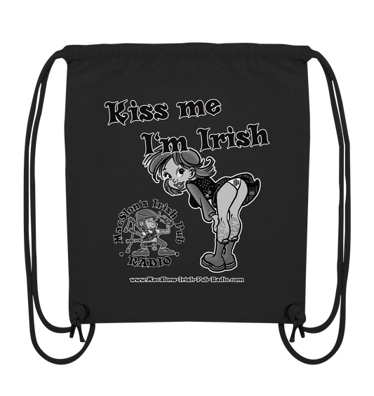 MacSlon's Irish Pub Radio "Kiss Me I'm Irish I"  - Organic Gym-Bag