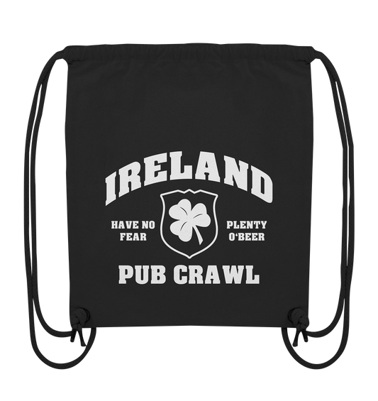 Ireland "Pub Crawl I" - Organic Gym-Bag