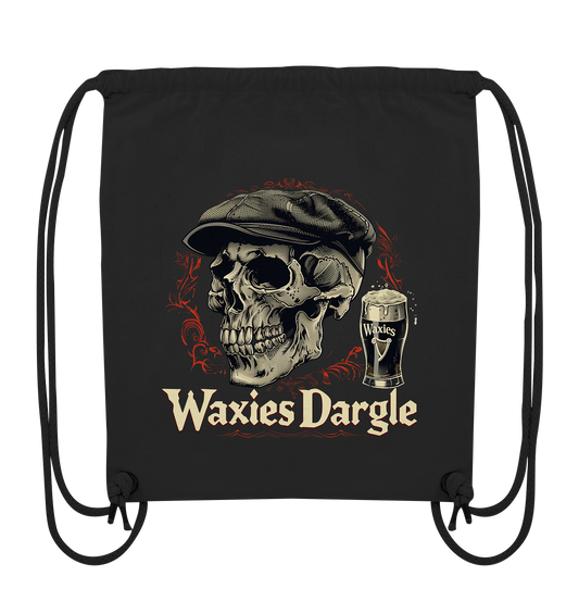 Waxies Dargle "Flatcap / Skull I"  - Organic Gym-Bag