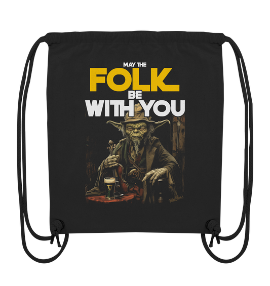 May The Folk Be With You "Leprechaun" - Organic Gym-Bag