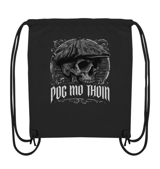 Póg Mo Thóin Streetwear "Flatcap-Skull III" - Organic Gym-Bag