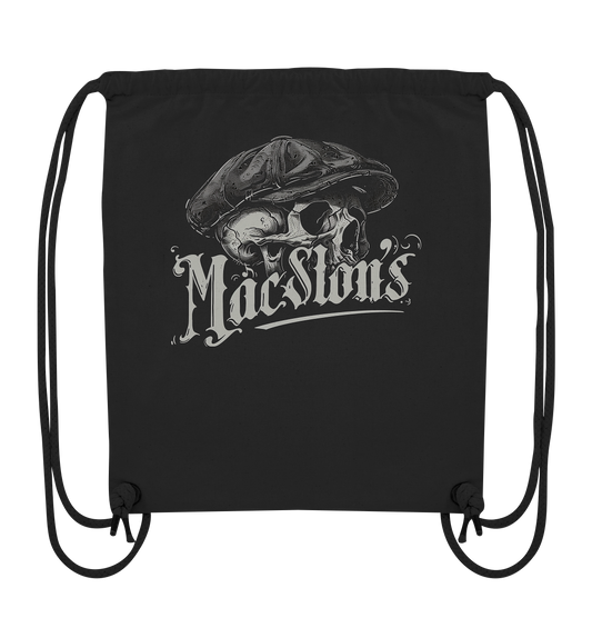 MacSlon's "Flatcap-Skull IV" - Organic Gym-Bag