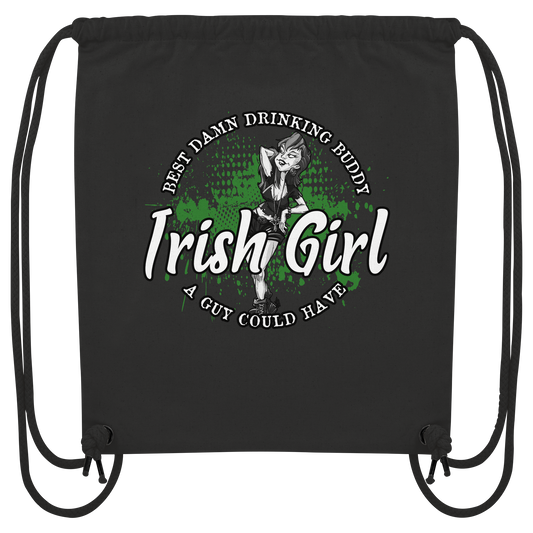 Irish Girl "Drinking Buddy"  - Organic Gym-Bag