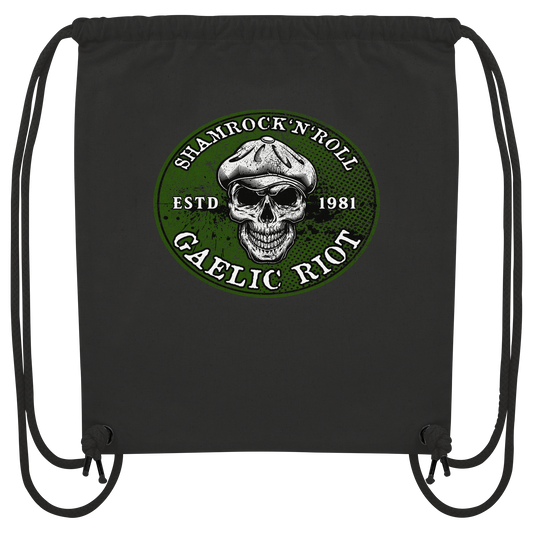 Shamrock And Roll "Skull / Gaelic Riot"  - Organic Gym-Bag