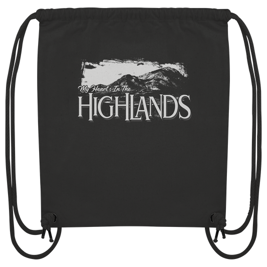 "My Heart's In The Highlands"  - Organic Gym-Bag