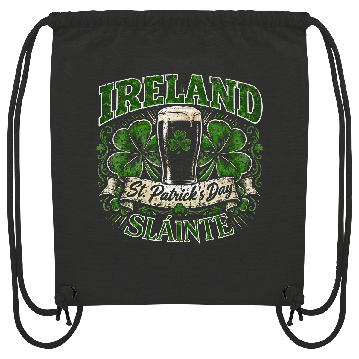 Ireland "St. Patrick's Day"  - Organic Gym-Bag