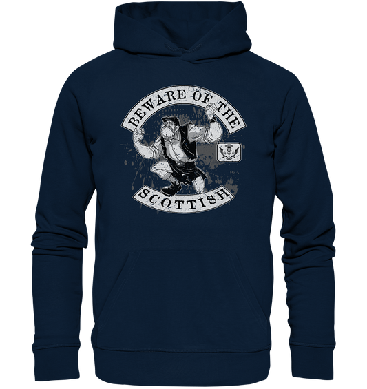 Beware Of The Scottish - Organic Hoodie