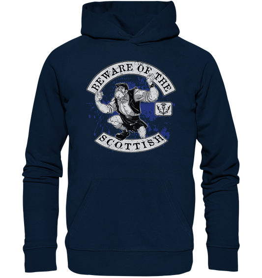 Beware Of The Scottish - Organic Hoodie