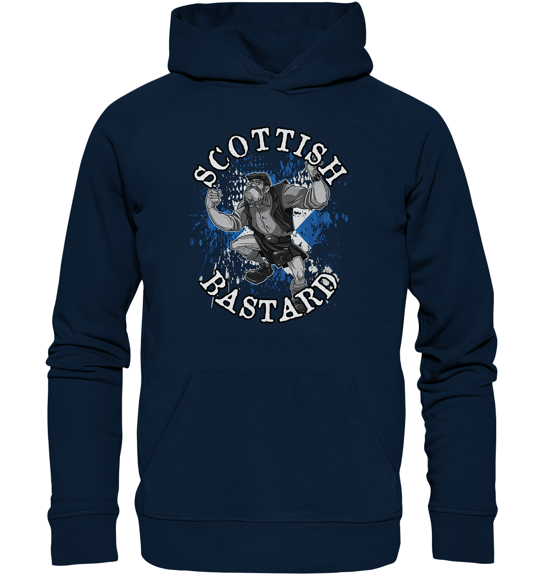 "Scottish Bastard" - Organic Hoodie