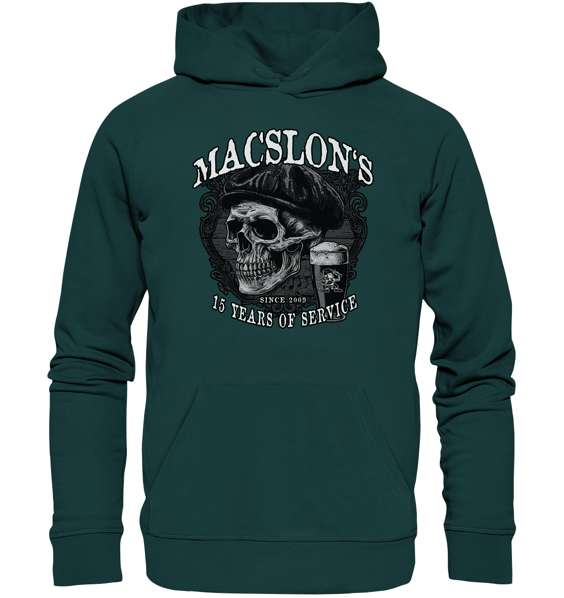 MacSlon's "15 Years Of Service II" - Organic Hoodie