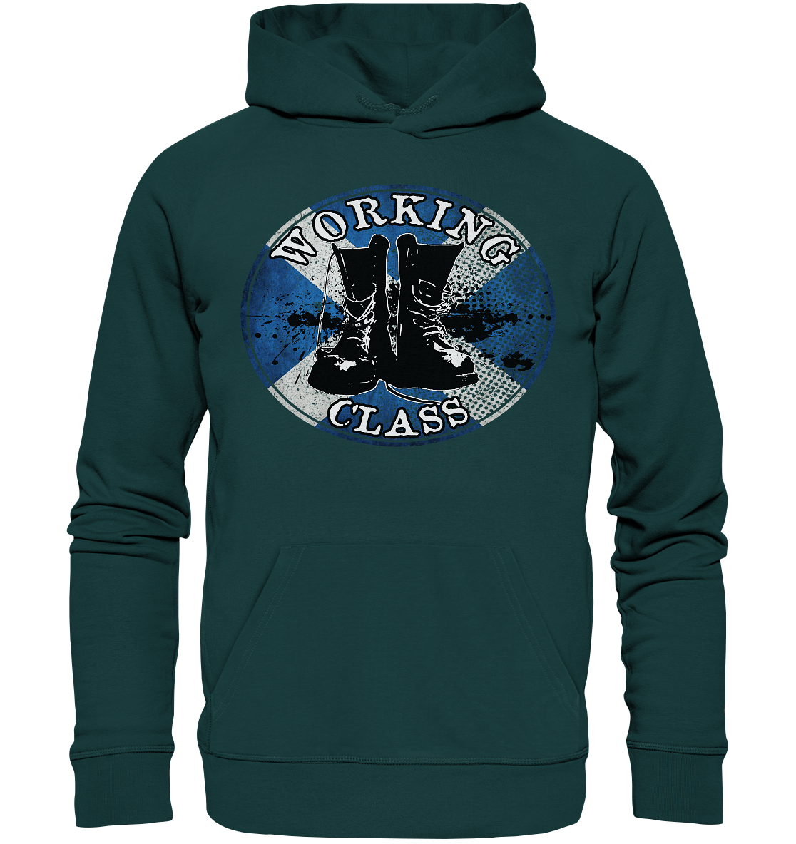 Working Class "Scotland" - Organic Hoodie