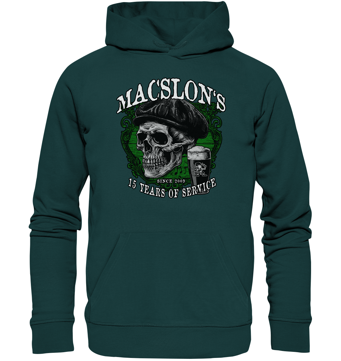 MacSlon's "15 Years Of Service I" - Organic Hoodie
