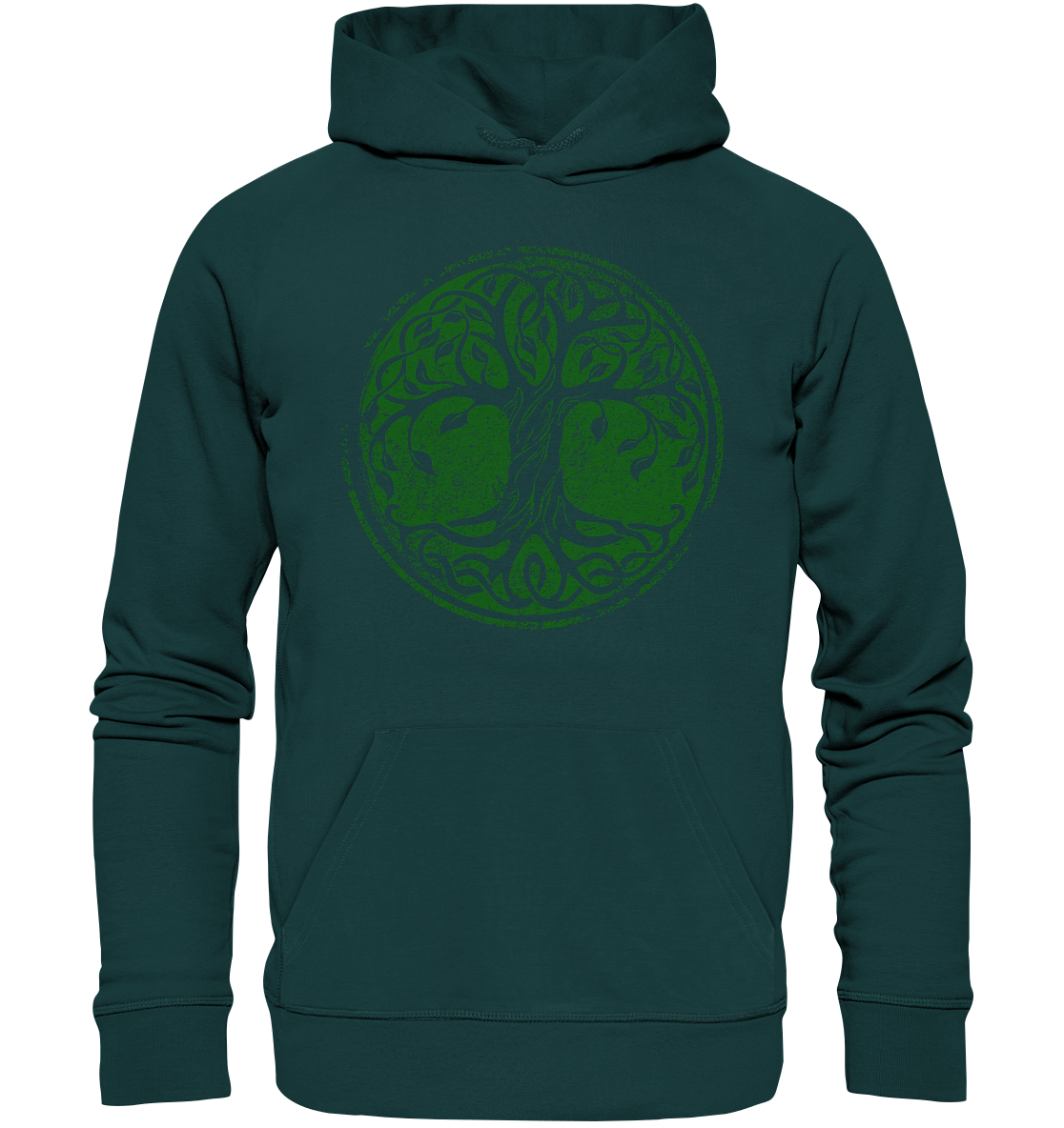 Celtic Tree - Organic Hoodie