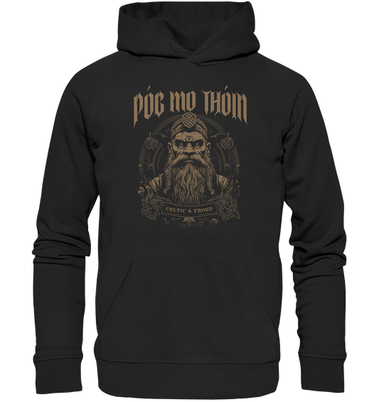 Póg Mo Thóin Streetwear "Celtic & Proud II" - Organic Hoodie