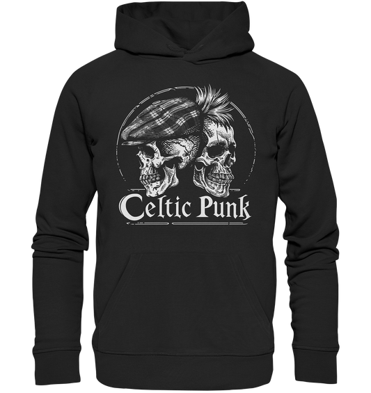 Celtic Punk "Skulls" - Organic Hoodie