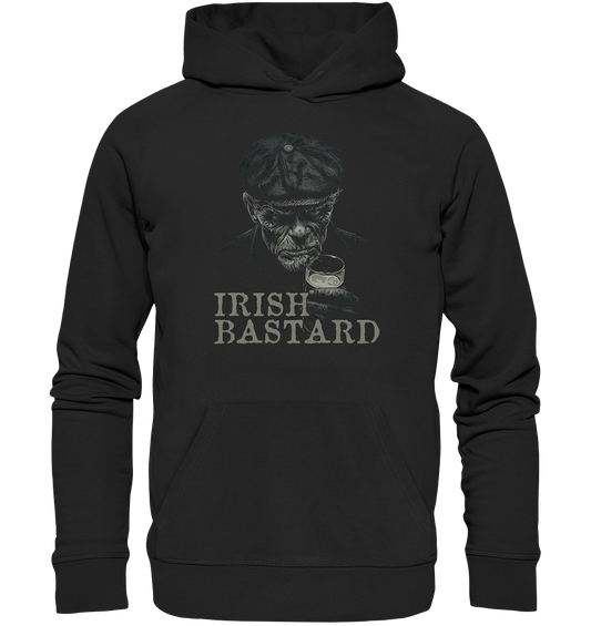 Irish Bastard "Old Irish Man VI"  - Organic Hoodie
