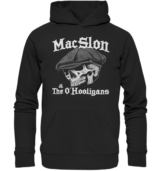 MacSlon & The O'Hooligans "Flatcap-Skull I" - Organic Hoodie