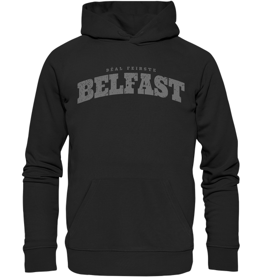Cities Of Ireland "Belfast" - Organic Hoodie