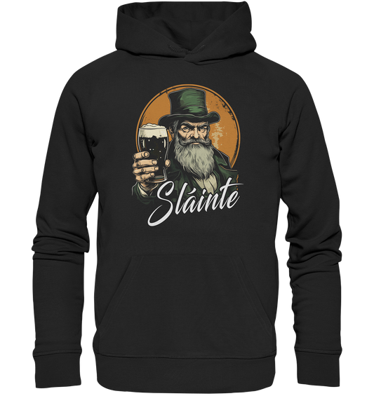 Sláinte "Old Irish Bastard I" - Organic Hoodie