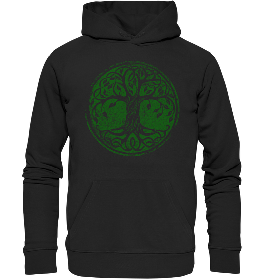 Celtic Tree - Organic Hoodie