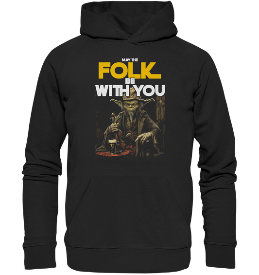 May The Folk Be With You "Leprechaun" - Organic Hoodie