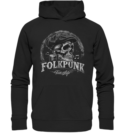 Folkpunk "For Life I" - Organic Hoodie