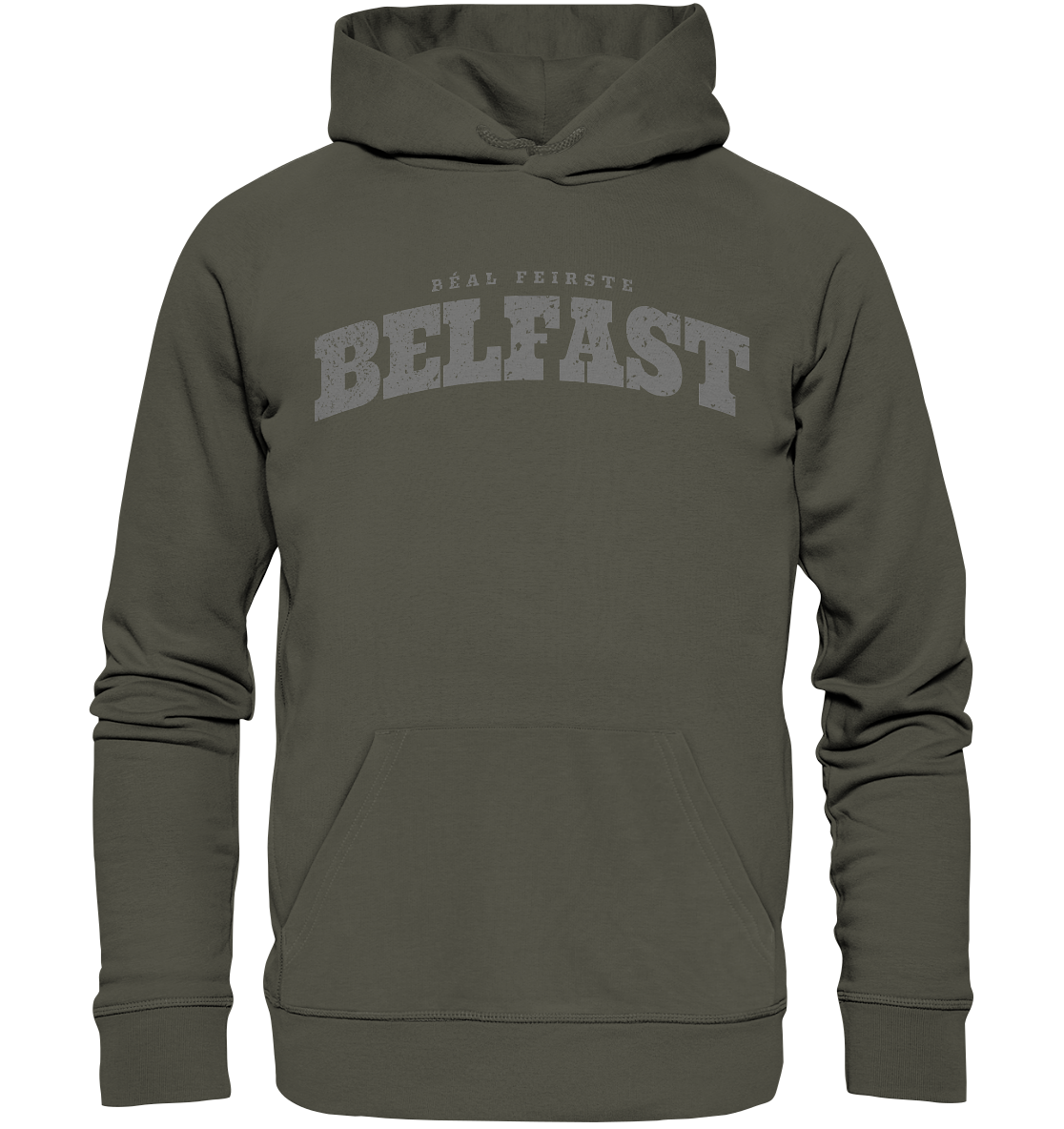 Cities Of Ireland "Belfast" - Organic Hoodie