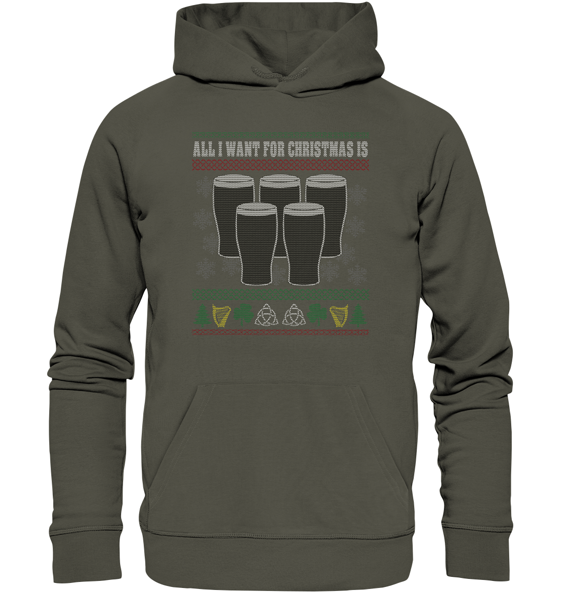 All I Want For Christmas - Organic Hoodie