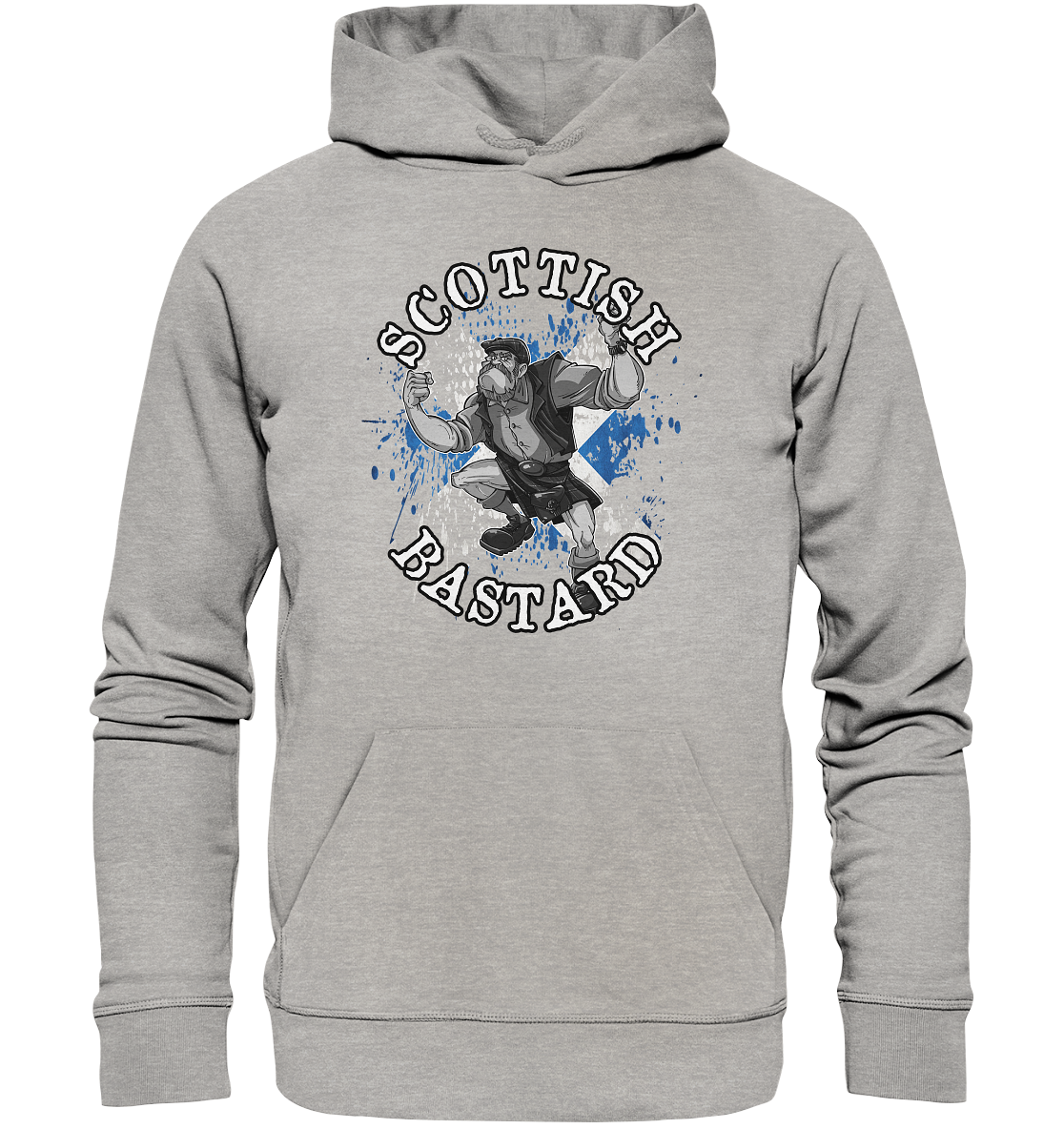 "Scottish Bastard" - Organic Hoodie