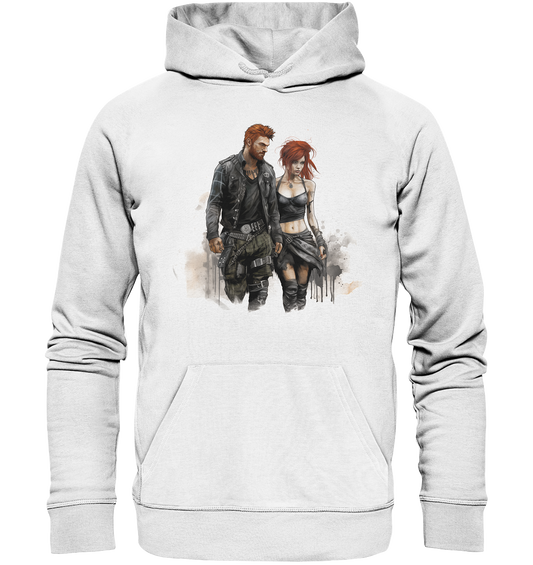 Celtic Couple "Artwork I" - Organic Hoodie