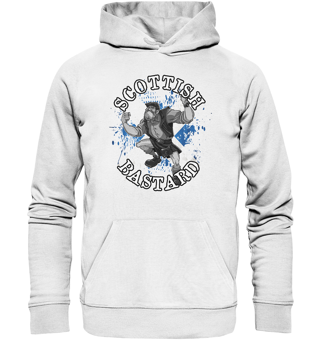 "Scottish Bastard" - Organic Hoodie