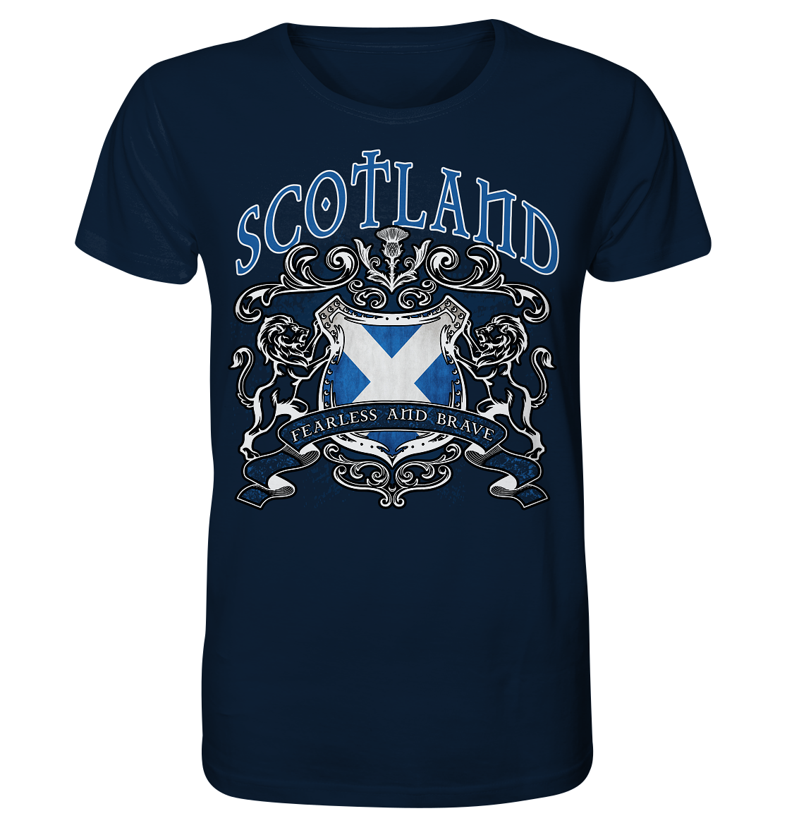 Scotland "Crest"  - Organic Shirt