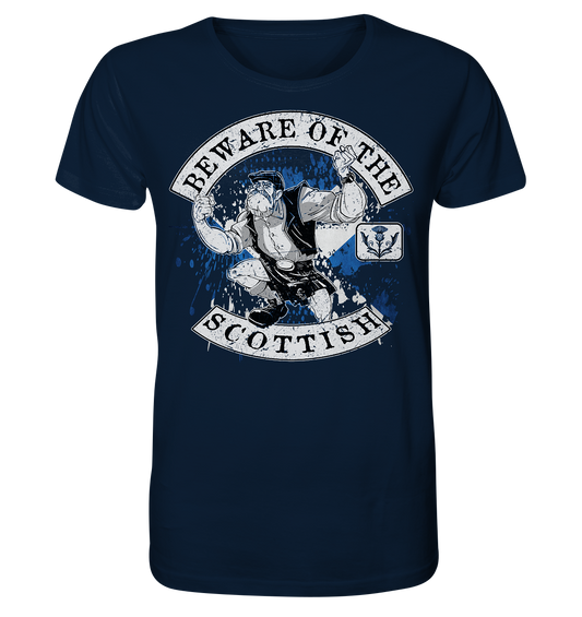 Beware Of The Scottish - Organic Shirt