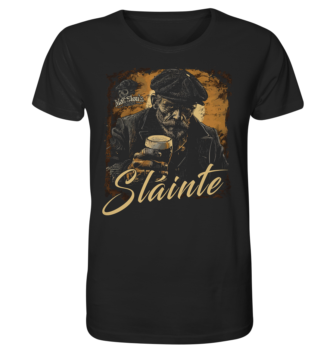 Sláinte "Old Irish Bastard V" - Organic Shirt