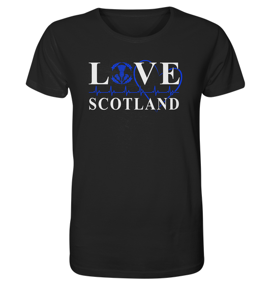 Love Scotland "Heartbeat" - Organic Shirt
