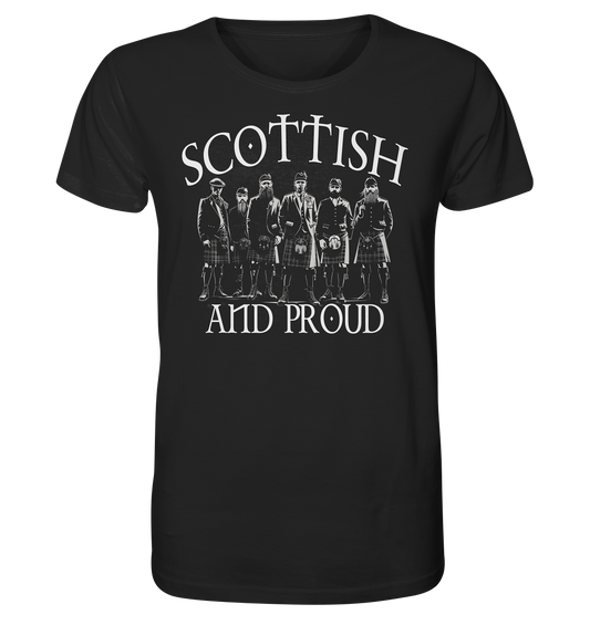 Scottish And Proud "Six Scotsmen" - Organic Shirt