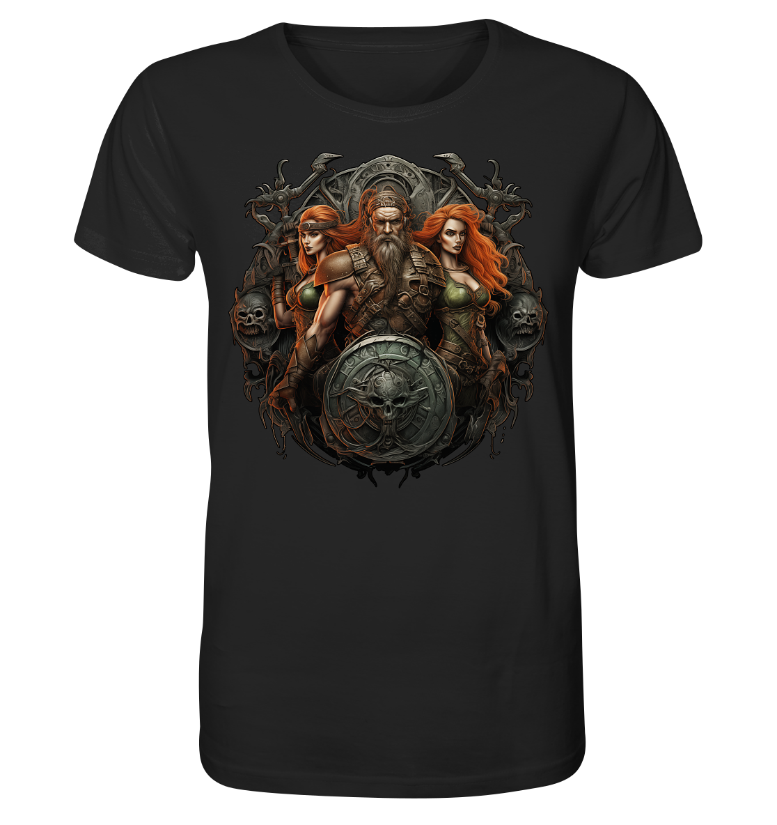 Celtic Warrior "Shield" - Organic Shirt