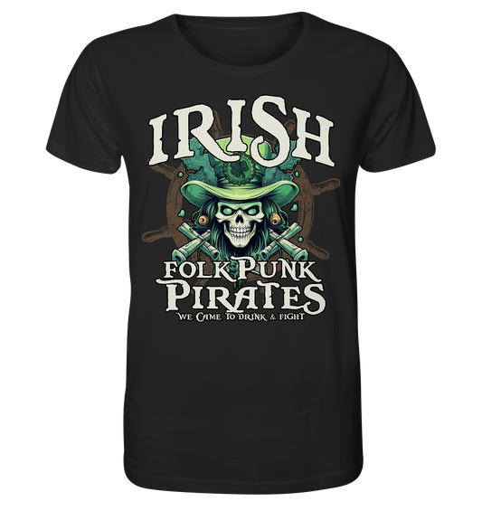 Irish Folkpunk "Pirates" - Organic Shirt