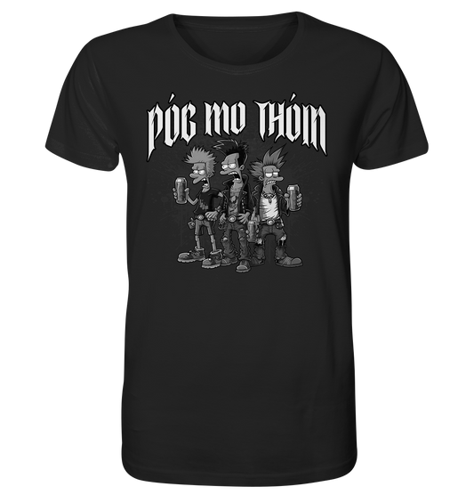 Póg Mo Thóin Streetwear "Punks II" - Organic Shirt