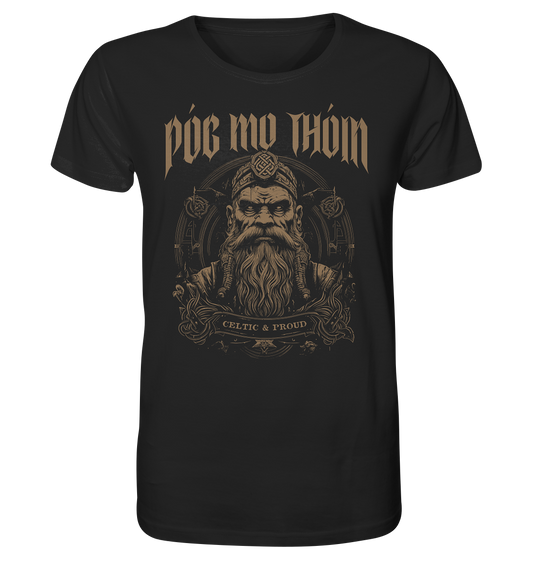 Póg Mo Thóin Streetwear "Celtic & Proud II" - Organic Shirt