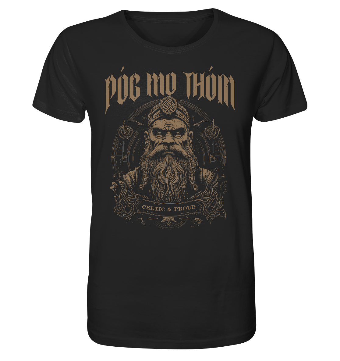 Póg Mo Thóin Streetwear "Celtic & Proud II" - Organic Shirt