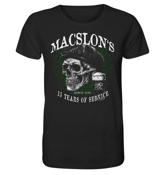 MacSlon's "15 Years Of Service III" - Organic Shirt