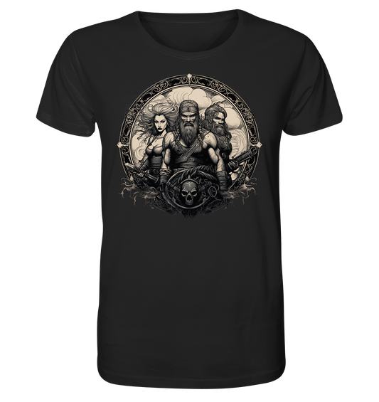 Celtic Warrior "Group / Skull"  - Organic Shirt