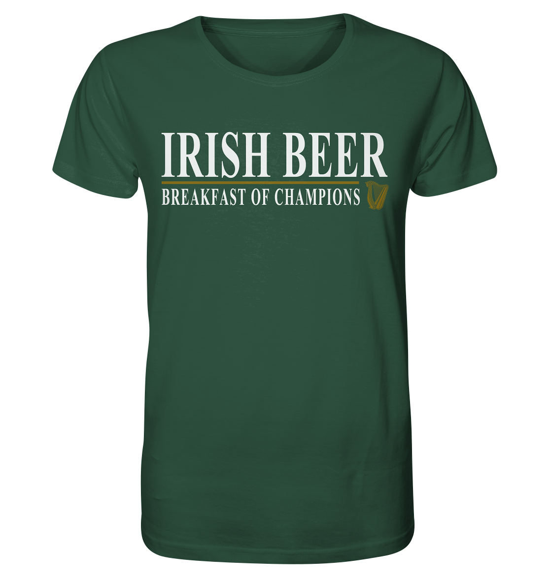 Irish Beer "Breakfast Of Champions" - Organic Shirt