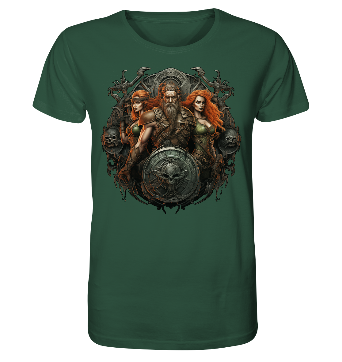 Celtic Warrior "Shield" - Organic Shirt